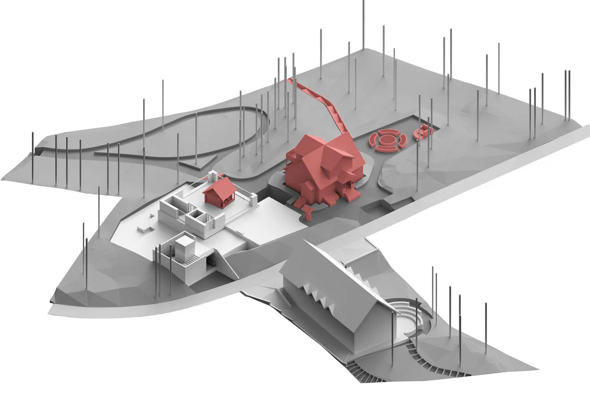 KAS creative architecture studio project A Baranauskas A Žukauskas Vienuolis Museum diagram