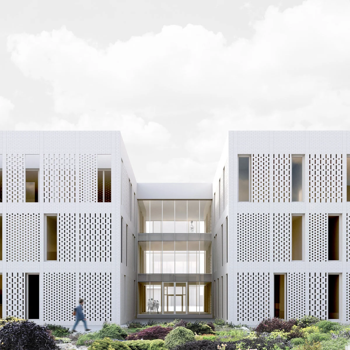 KAS creative architecture studio project health care center visualization