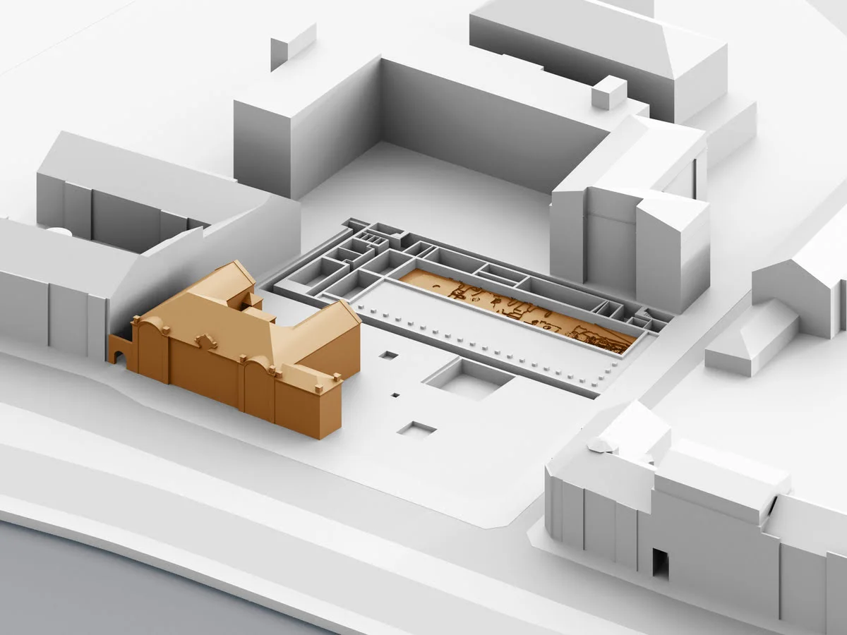 KAS architecture hotel Jonas Juozapas Tiškevičius Boguslovas Radvila diagram