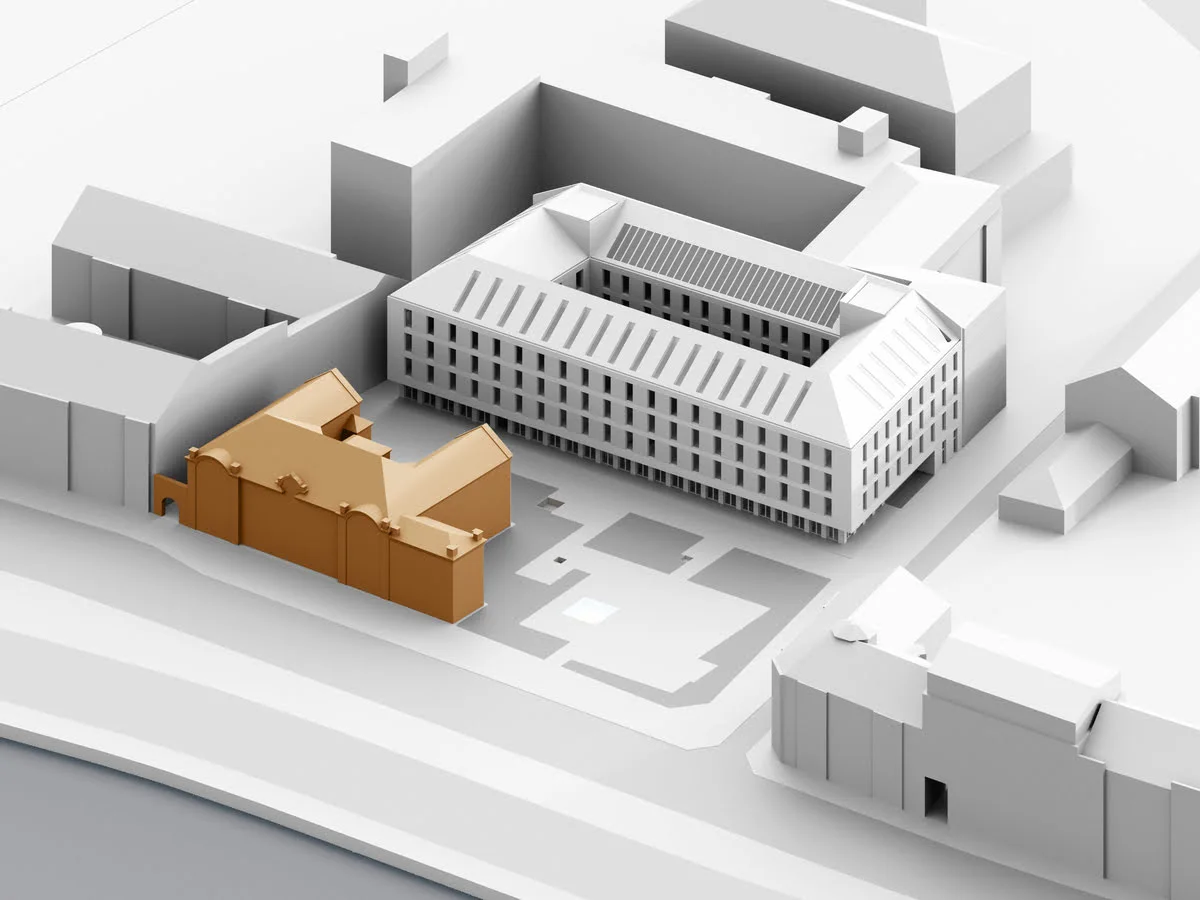 KAS architecture hotel Jonas Juozapas Tiškevičius Boguslovas Radvila diagram