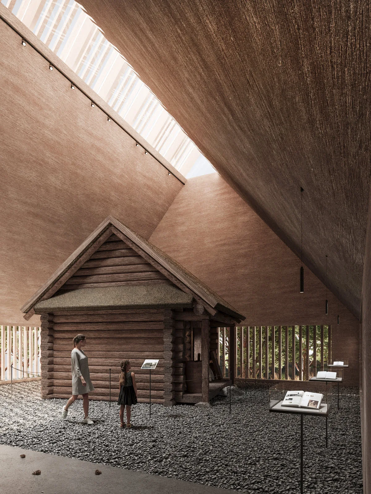 KAS creative architecture studio project A Baranauskas A Žukauskas Vienuolis Museum visualization interior