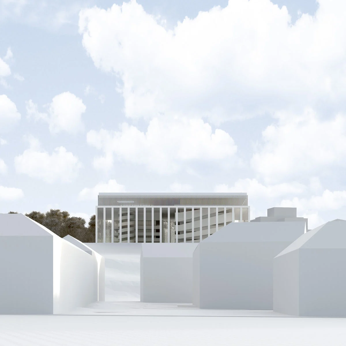 KAS creative architecture studio project national concert hall visualization