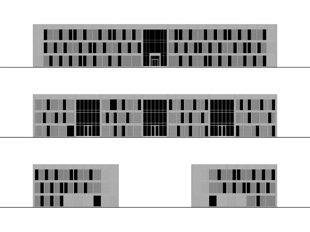 KAS creative architecture studio project health care center facades