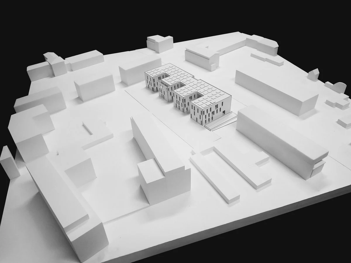 KAS creative architecture studio project health care center model