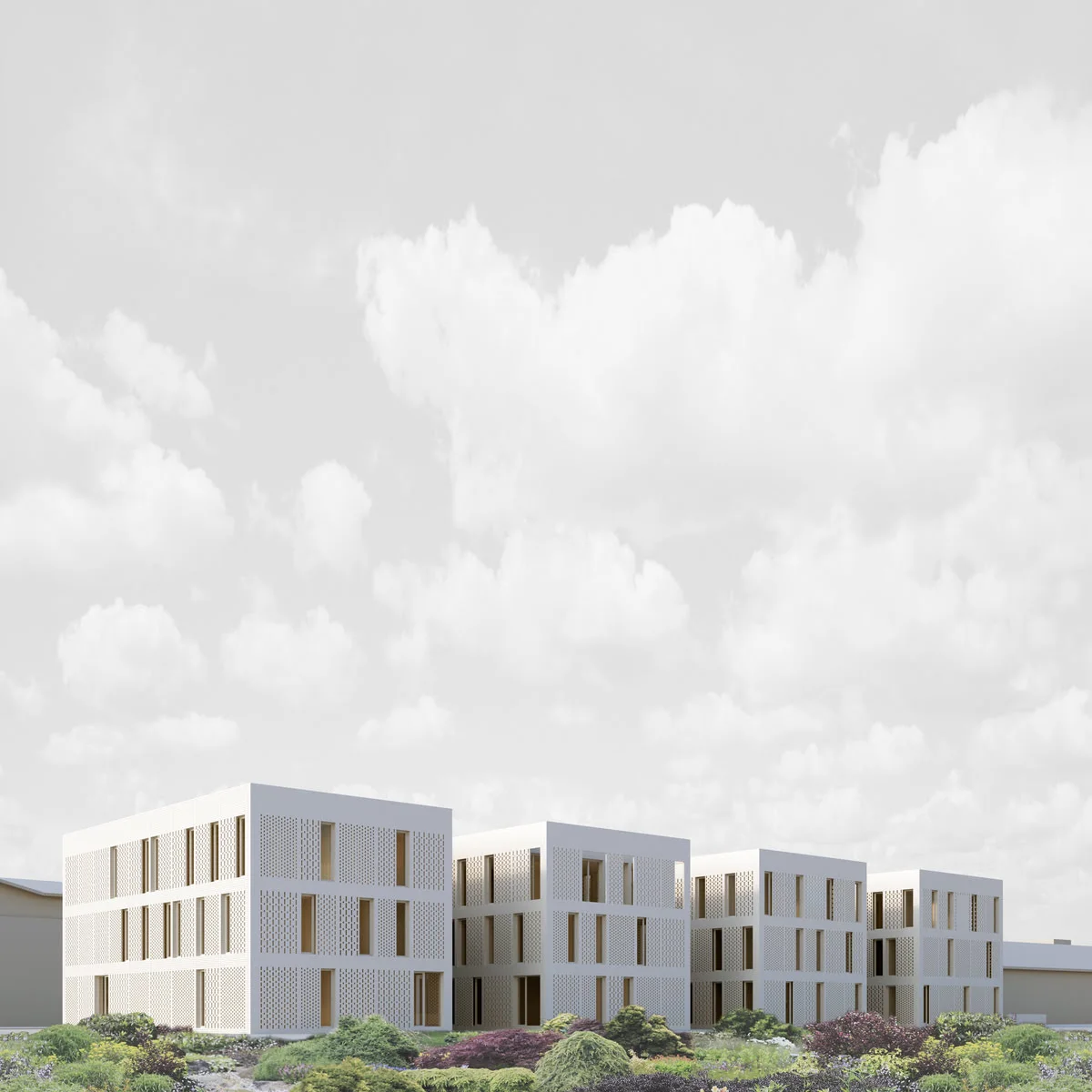 KAS creative architecture studio project health care center visualization