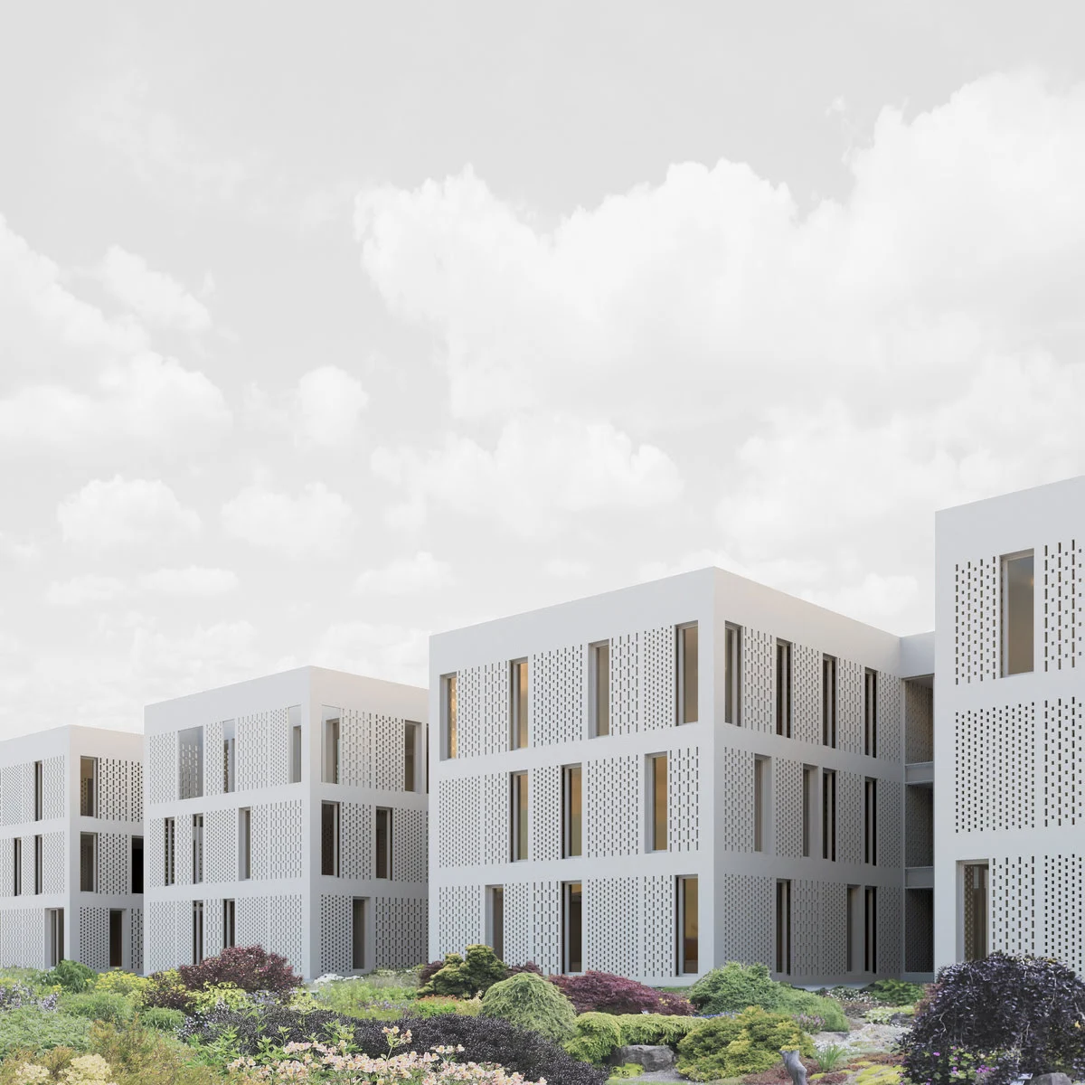 KAS creative architecture studio project health care center visualization