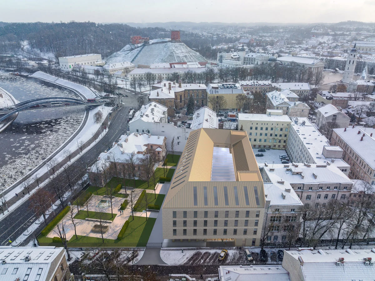 KAS architecture hotel Jonas Juozapas Tiškevičius Boguslovas Radvila visualization