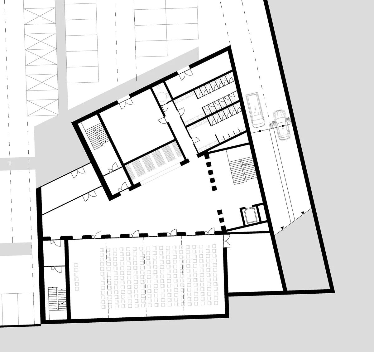 KAS - Municipal administration building and public space in the Old Town of Kaunas - basement