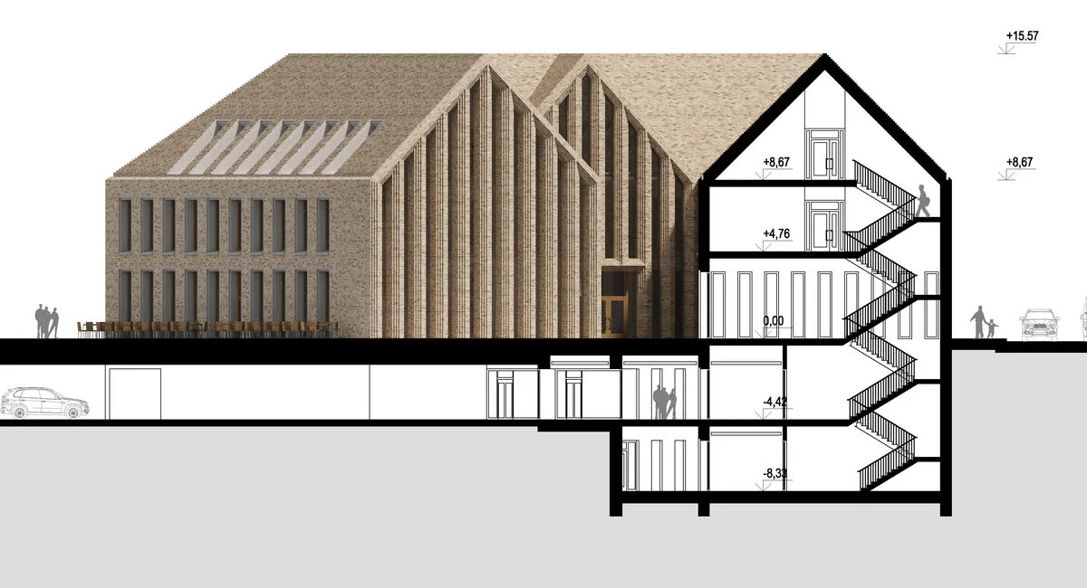 KAS - Municipal administration building and public space in the Old Town of Kaunas – section 2