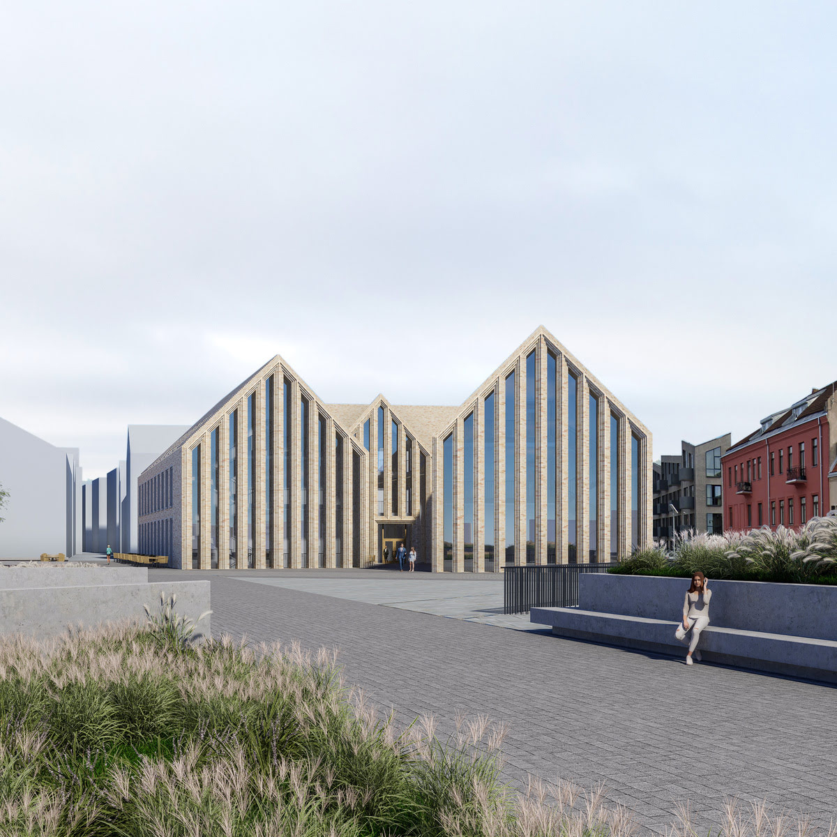 KAS - Municipal administration building and public space in the Old Town of Kaunas – visualization 6