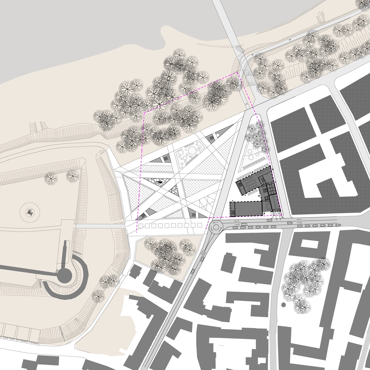 municipality Kaunas site plan
