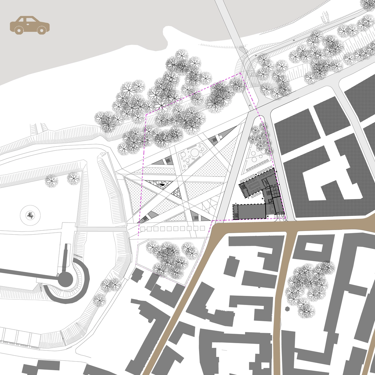 municipality Kaunas site plan