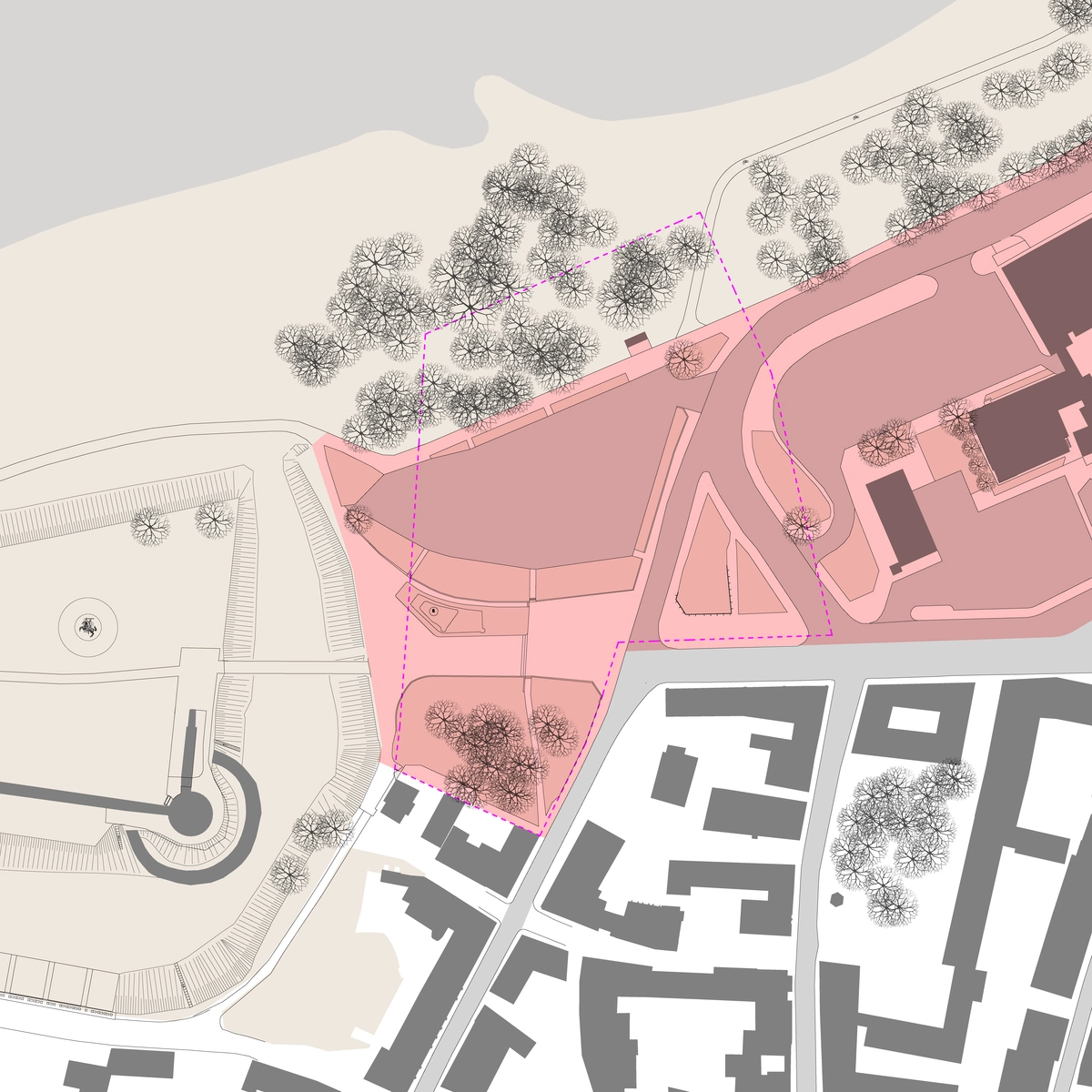 Kaunas site plan regeneration